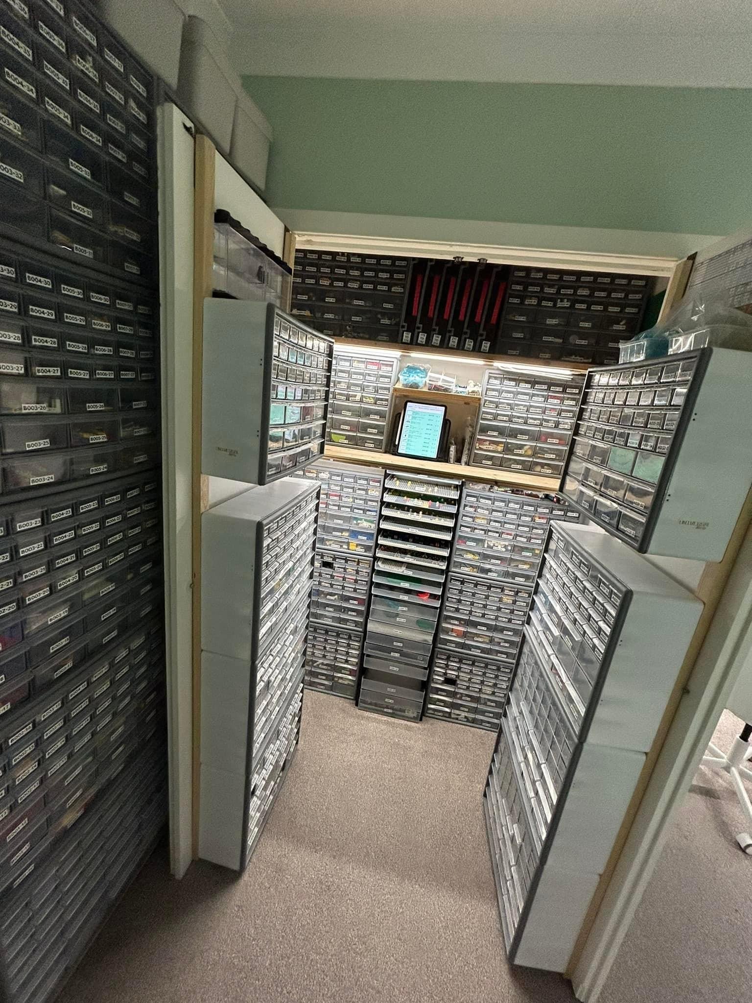 Our growing LEGO parts collection